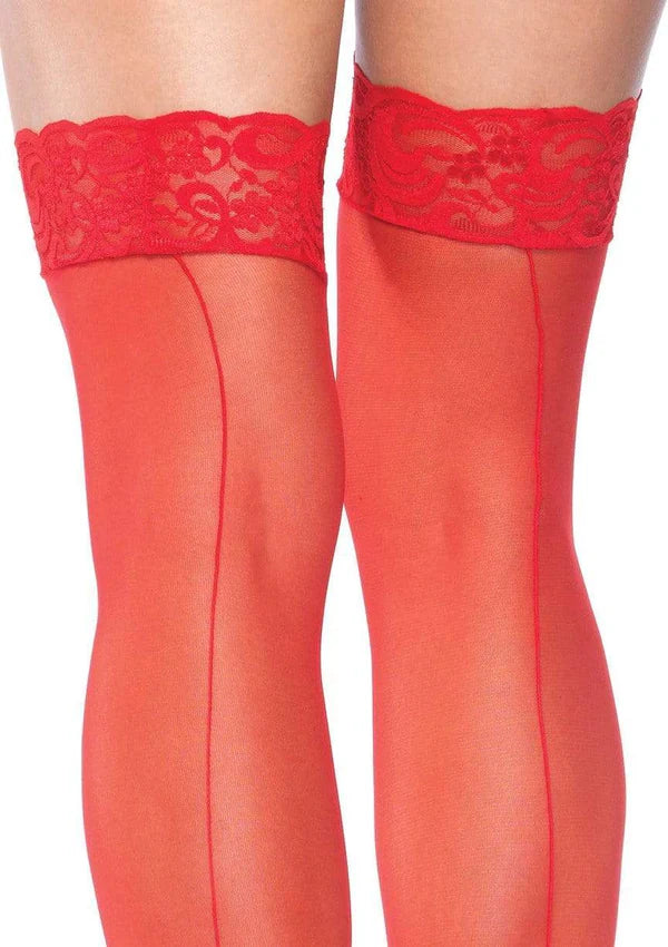 Leg Avenue- Nuna Thigh High Plus Stocking- Queen Size