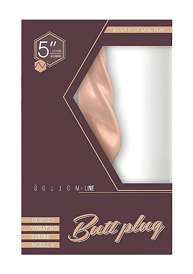 Bottom Line Vibrating Butt Plug Model 5