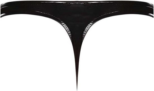 String Homme Power Liquid Onyx Classic Thong  - Noir- Medium