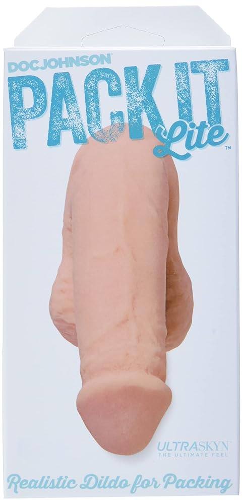Doc Johnson Pack It Prosthetic Flaccid Penis Realistic Size And Feel ..