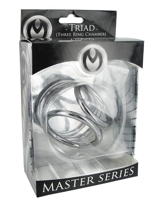Master Series Triad Chamber C*ck and Ball Cage Medium-2.0