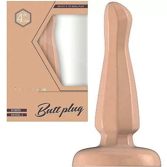 Bottom Line Model 3 4″ Butt Plug