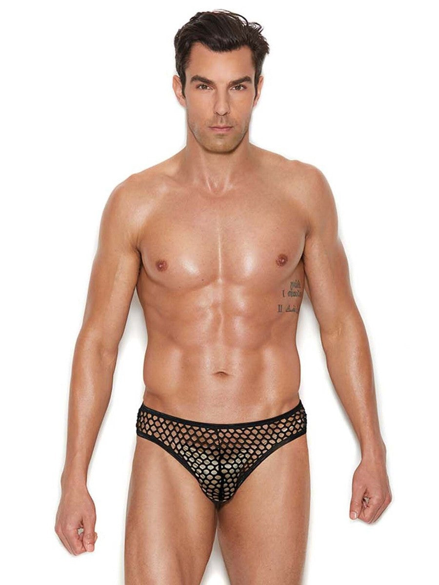 Modern Fishnet Thong L/XL