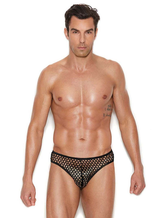 Modern Fishnet Thong L/XL