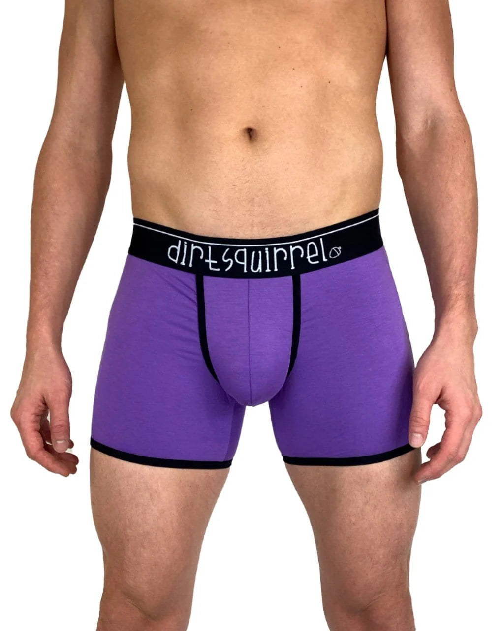 MEN'S BOXER BRIEF - COLOR PURPLE - SIZE LARGE