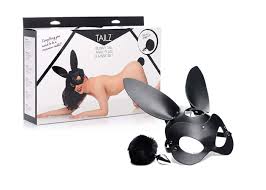 Tailz Cat Tail Anal Plug And Mask Set
