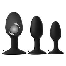 Seven Creations Roll Play Silicone Unisex Anal Plug - Large