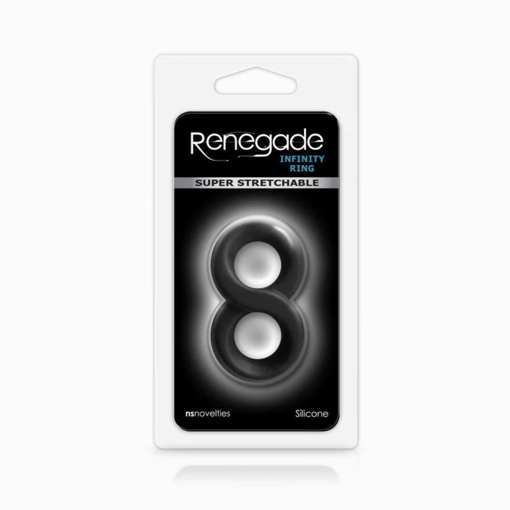 Renegade "Infinity" Cock Ring -Black
