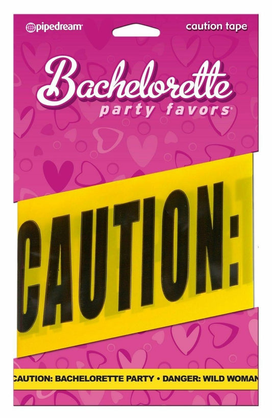 Caution Bachelorette Party Danger Wild Women 20' Tape Bridal Pride Decoration